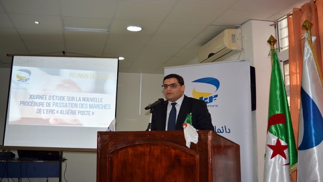Photo de Abdelkrim Dahmani, directeur général d’Algérie Poste