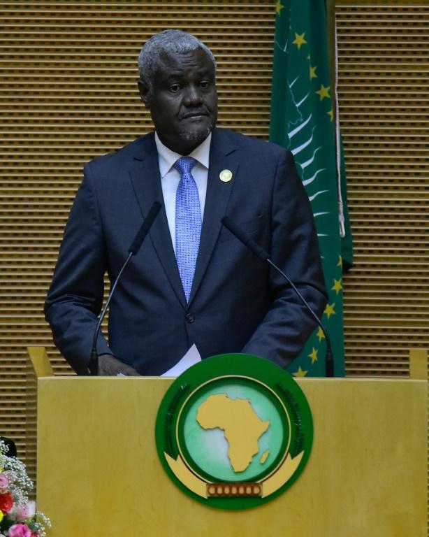 Photo de Moussa Faki Mahamat réélu à la tête de la Commission de l’UA