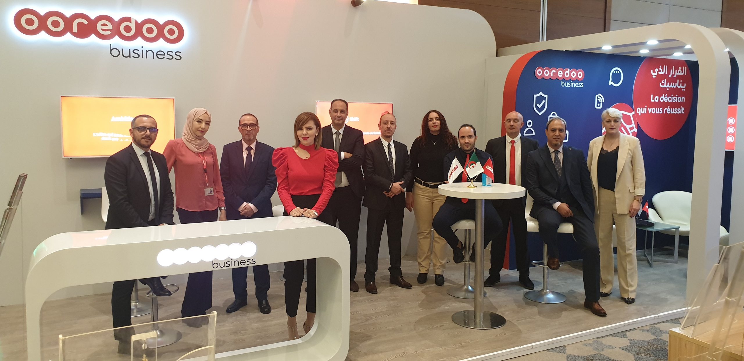 Photo de 5ème Salon International de la pharmacie, la parapharmacie, la santé et du bien être   Ooredoo présente ses innovations technologiques aux professionnels de la santé