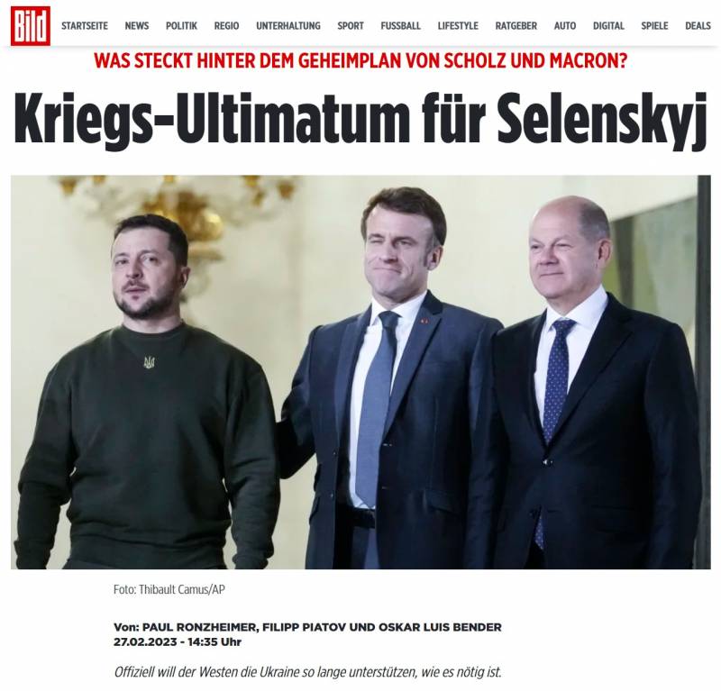 Photo de L’Occident donne un ultimatum à Zelensky
