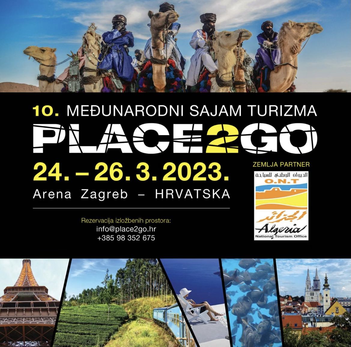 Photo de A la 10e Edition du Salon International du Tourisme en Croatie l’Algérie marque sa participation