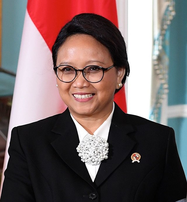 Photo de La ministre indonésienne Mme Retno Marsudi en visite à Alger décembre prochain